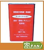 スーパーソート21 16L缶 黒茶褐色 泉商事 木材防虫・防腐剤・原液使用・低臭性