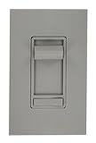 Leviton 800 W、3ウェイ、ルノワールプリセットelectro-mechanical白熱Slide Dimmer、Narrow Fin 80800-3GY 1