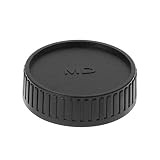 ブラックリアレンズカバーカメラカメラボディキャップミノルタMD X700 DF-1カメラレンズマウントレンズリアキャップボディキャップ