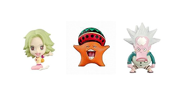 Amazon ケイミー パッパグ はっちゃん 3個セット アニキャラヒーローズ ワンピース Vol 7 シャボンディ諸島編 フィギュア ドール 通販