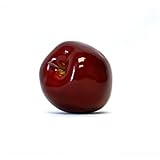 Sherry インテリア ディスプレイ用 りんご 紅色 6個セット 人工 リアル フルーツ スケッチ 撮影 小道具 家 装飾 リンゴ