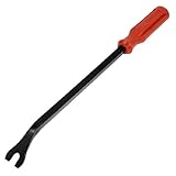 uxcell 片口スパナ　室内装飾材料リムーバ　ドアクリップリムーバ　レッド　プラスチックハンドル　取り替え