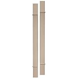 Buildersエッジ100010008023ドアサラウンド柱形キット023、ウィッカー