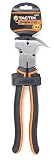 Tactix 200075 270mm Fence Pliers, Black/Orange [並行輸入品]