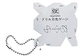 新潟精機 SK 一般測定工具 DPG-A ドリル刃先ゲージ
