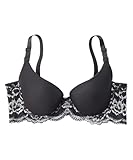 [ニッセン] ブラジャー 内緒でメイク！脇高柔らかシームレスブラジャー 黒 B75