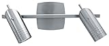 Access Lighting 52018-BS?Odyssey 2-Light Ceiling/Wall Spotlight Rail, Brushed Steel [並行輸入品]