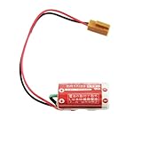 HIGHAKKU C500-BAT08 3G2A9-BAT08 対応 ER17/33 3.6V 互換 電池 (褐色 コネクター)