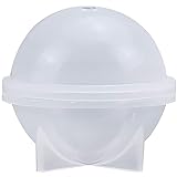 FUNSHOWCASEレジン 球体 丸 シリコンモールド ジュエリー作り キャンドル製作 石鹸 ハンドメイド プラネット バス爆弾 1.6インチ …