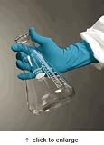 High Five Nitrile Long Cuff Glove Exam Powder-Free 6 mil Thickness 12 Length Large Teal (Case of 500