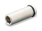 トネ(TONE) インパクト用ロングソケット HP3NV-19L 差込角9.5mm(3/8") 二面幅19mm