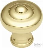 Belwith Keeler Seshelコレクション1 1 / 4 "キャビネットノブ光沢真鍮