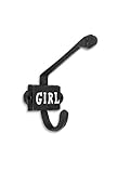 Single「Girl」壁フックブラック4 "高さ