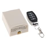 D DOLITY 遠隔操作　ワイヤレスリモコン　リレースイッチ　RF送信機＋受信機　ライト 電気ドア制御