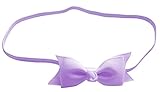 Nice Days（ナイス　ディズ）　赤ちゃん　子供のヘアクリップ　可愛い魚尾蝶結び　 (パープル)