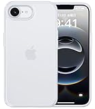 CASEKOO iPhone 16e ケース 米軍MIL規格 耐衝撃 指紋防止 マットクリア ワイヤレス充電対応