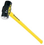 Collins Sledge Hammer Double Face, Drop Forged, Heat Treated 10 Lb. Fiberglass 34 " [並行輸入品]