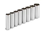 【並行輸入品】TEKTON 1245 1/2" Drive Deep Socket Set 1/2"-15/16" SAE 8 Sockets