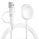 アップルウォッチ 充電器 ワイヤレス充電器 USB Type-A type-C 両アダプタ対応 全シリーズ対応 急速 高速 持ち運び磁気 マグネット ケーブル