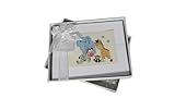 White Cotton Cards Safari Animals, Small Album (WHITE) by WHITE COTTON CARDS
