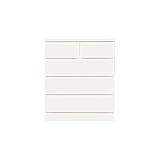 アルファタカバ 部屋にピッタリのサイズを選べるアルムシリーズ 75cm幅4段 ホワイト