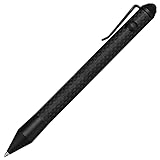 Cool Hand(クールハンド) 5.9インチ バズーカスタイル ボルトアクションペン タッチパネル用 タッチパネル用 カーボンファイバーボディ ポケットクリップ付き ボールペンインク補充 ガラスブレーカー交換部品付き ブラック