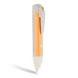 D-FantiX 検電器 非接触型 電圧 チェッカー ペン型 テスター AC 測定 検電 ドライバー LEDライト付き 音光式 電池付き