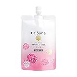 ラサーナ (La Sana) 海藻 ヘア エッセンス さらさら 詰め替え用 (140ml / ローズの香り) ヘアオイル 洗い流さないトリートメント ヘアエッセンス