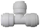 OD Tubing Size Quick Connect Tee-1/4X1/4X1/4CTS Q/C TEE (並行輸入品)