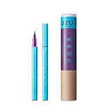 UZU アイオープニングライナー [ブルー] リキッドアイライナー お湯オフ アルコールフリー 染料フリー 低刺激性