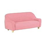 arne ミニソファー 2～3人掛け キッズソファ 子供用 布張り Petit 3P Z22 ソフトピンク