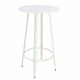 SPICE Various Disk Stand Table High White CPT161WH