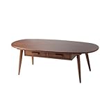 エッグフレーム テーブル (ラージ)【引き出し付き インテリアテーブル】幅110×奥行48