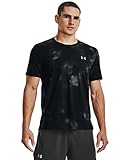 [アンダーアーマー] ランニングT-シャツ UAアイソチル レイザー ショートスリーブ Tシャツ プリント メンズ Black / / Reflective MD