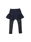 SaluteTiti(サルテティティ)女の子　スカート付きレギンスパンツ　（100cm ドット）