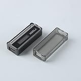 bestforyou に適用する LUXURY&PRECISION W1 W2 W2-131 のソフトTPU保護シェルスキンケースカバー (クリアブラック)