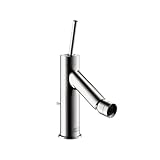 Axor 10211 Starck Bidet Faucet withメタルレバーハンドル、水平スプレーand Pop、 10211001 1