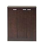 大川家具 nakakei シューズBOX(L) ラパン 80cm幅 ブラウン 182131