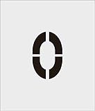 IM ステンシル 0 文字サイズ150×90mm AST60