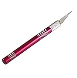 Diyの彫刻ツール多目的モデル趣味クラフトナイフスカルペル彫刻刀-Red