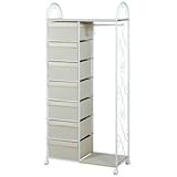コートラック　衣装収納　ホワイト　LR-4193WH　ストレージ
