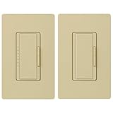 Lutron Maestro 150ワット 複数箇所 CFL/LED デジタル調光キット MACL-153M-RHW-IV 1