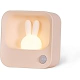 [天通ライト] センサーライト ナイトライトかわいい 人感センサー 充電式 人感センサー式 LEDライト 3つモード 暖色系 おしゃれ コンパクト 自動点灯 人感 ledナイト 足元灯 常夜灯 授乳灯 ナイトライト 夜間自動点灯 停電明暗センサー 夜