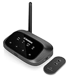 Avantree Oasis Plus 2 - Bluetooth 5.3 トランスミッター テレビ用 リモコン音量調整対応 2台同時接続 aptX Adaptive対応 光デジタル/AUXテレビ対応 サウンドバーパススルー対応 ブルートゥース 送信機