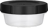 サーモス 保存容器 Myフードコンテナー 丸型 300ml ブラック KC-RA300 BK