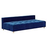 arne ベンチソファ ベンチ イス 背もたれ コーナーソファー ローソファー Baggy DX-armless 3×7 モケット ブルー