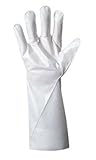 Ansellサイズ10ホワイトバリア® 380 – 410 mm不織布Lined 2.5 Mil 5層ラミネートフィルムHand特定化学Resistant Gloves