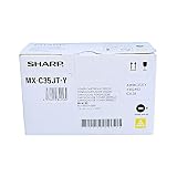 シャ－プ MX-C305W MX-C306W 用トナーカートリッジ 　国内純正品 MX-35JT-Y (イエロー　黄)
