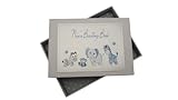 White Cotton Cards Nan's Boasting Book Tiny Photo Album Toys Range (Blue)