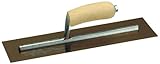MARSHALLTOWN The Premier Line MXS73GS 14-Inch by 4-3/4-Inch Golden Stainless Steel Finishing Trowel 